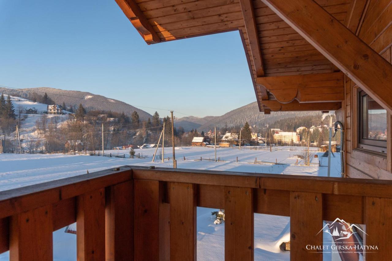 Apartments Chalet Girska Hatyna Vorokhta Exterior foto