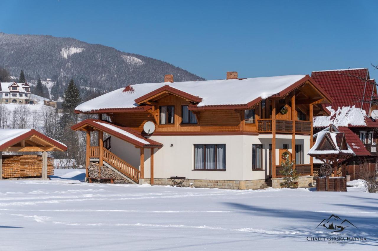 Apartments Chalet Girska Hatyna Vorokhta Exterior foto