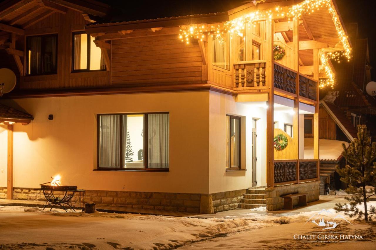 Apartments Chalet Girska Hatyna Vorokhta Exterior foto